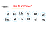 人教版新起点英语六上 Unit 4 《Feelings》 Let's spell 课件