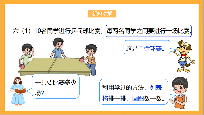 北师大版数学六上数学好玩《比赛场次》课件+教案06
