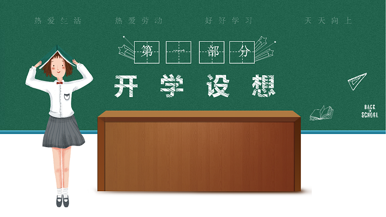 中小学生班会《开学第一天》主题精品演示课件⑰03