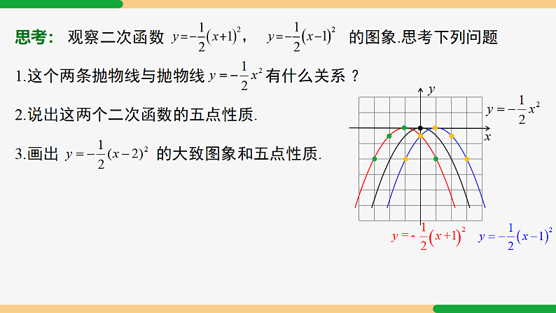 22.1.3 第2课时 y=a(x-h)²的图象和性质-2024-2025学年九年级数学上册教材配套同步课件（人教版）06