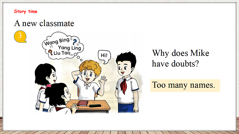 Unit 2 What's your name 第二课时 Story time（课件）-2024-2025学年译林版（三起）英语三年级上册07