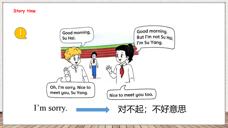 Unit 3 Are you Su Hai 第二课时 Story time（课件）-2024-2025学年译林版（三起）英语三年级上册04