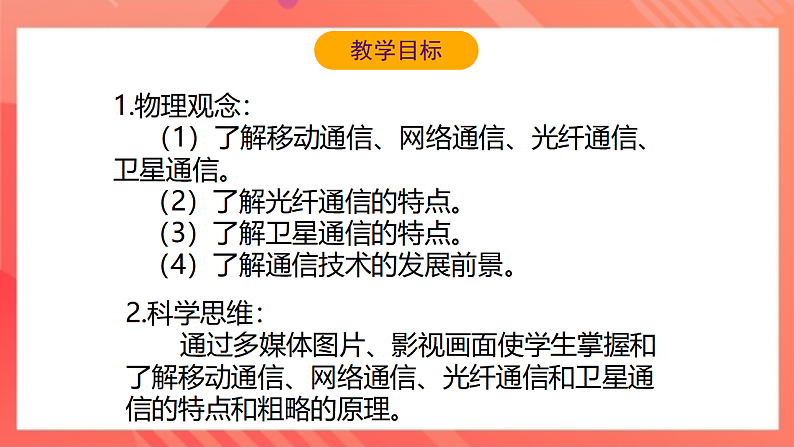 【新课标】北师大版物理九年级全册 15.3《现代通信技术及其发展前景》课件+教案+学案03