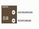 魯教版2019高一地理 必修第一冊(cè) 4.1 自然災(zāi)害的成因 課件