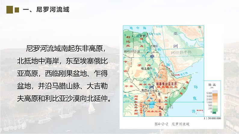 鲁教版2019高二地理选择性必修2 4.2流域内部的协作发展——以尼罗河流域为例 课件06