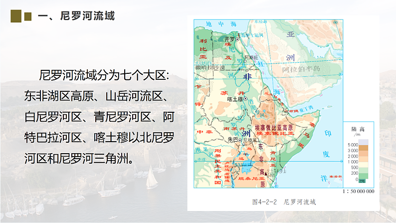 鲁教版2019高二地理选择性必修2 4.2流域内部的协作发展——以尼罗河流域为例 课件08