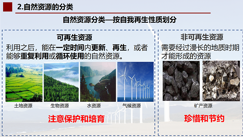 中图版2019高二地理选择性必修31.1自然资源的数量、质量及空间分布 课件07