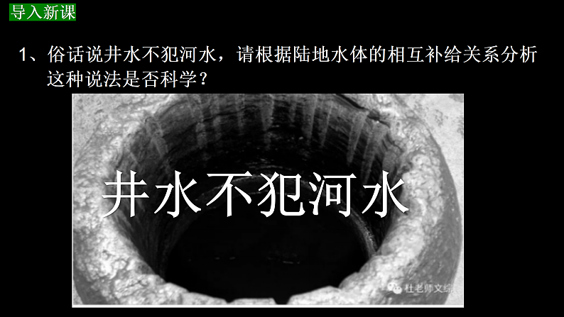 中图版2019高二地理选择性必修1 4.1陆地水体及其关系（ 课件）07