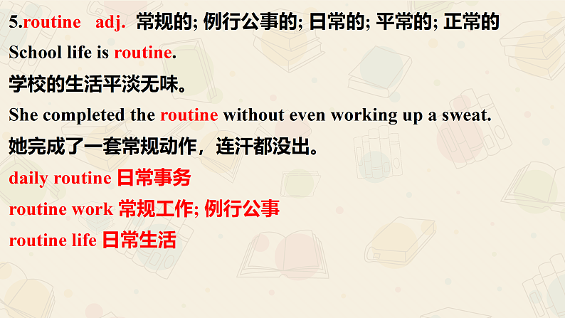 新上教版英语必修第三册 01 Unit 3 Healthy Lifestyle Part A 单词课件+练习07