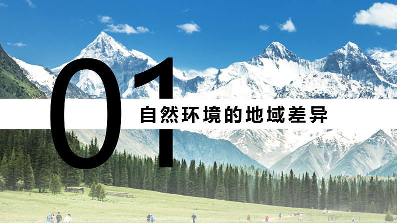 鲁教版2019高二地理选择性必修1 5.1 自然环境的差异性 课件05