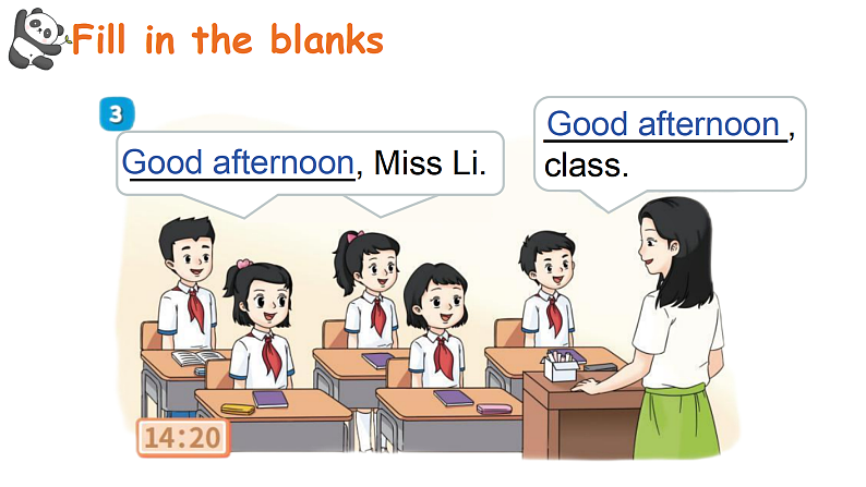 Unit 1 Hello ! 第三课时 Wrap-up time & Assessment time第6页