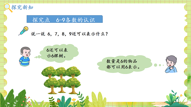 冀教2004版一年级数学上册 第1单元 1.1.3 认识1-9 第3课时 6~9各数的认识和写法 PPT课件04