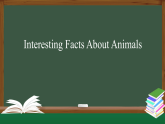 人教版（新起点）小学英语六年级上册 Revision 2 Interesting Facts About Animals 课件