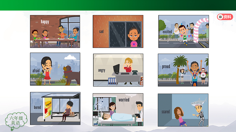 人教版（新起点）小学英语六年级上册 Revision 2（第三课时） 课件05