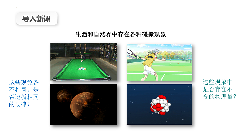 沪科版2020上海高二物理选修一 1.1相互作用中的守恒量——动量（课件）第3页