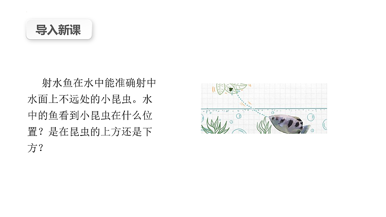沪科版2020上海高二物理选修一 4.1光的折射（课件）第3页