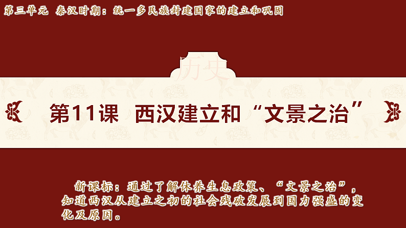 第11课   西汉建立和“文景之治” 课件-2024-2025学年统编版七年级历史上册02