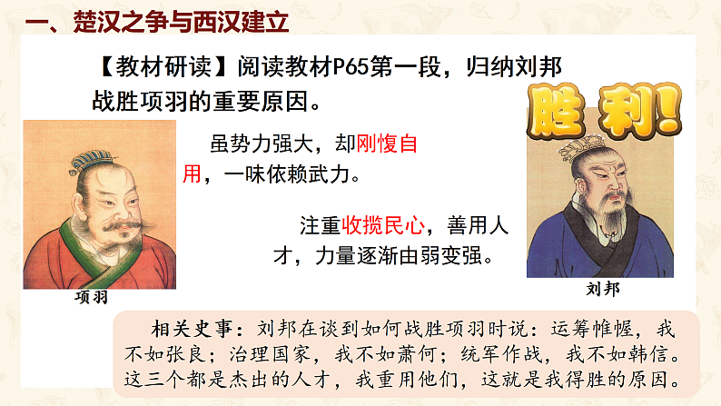 第11课   西汉建立和“文景之治” 课件-2024-2025学年统编版七年级历史上册06