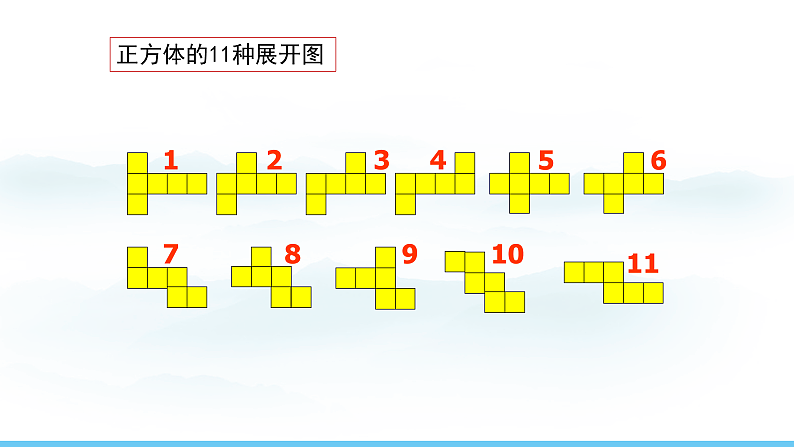 数学北师大版（2024）七年级上册课件 1.2.1  正方体的展开与折叠第7页