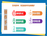 【核心素養(yǎng)大單元】人教版美術(shù)七年級(jí)上冊(cè)第1單元第3課《創(chuàng)作手法》課件+核心素養(yǎng)教學(xué)設(shè)計(jì)