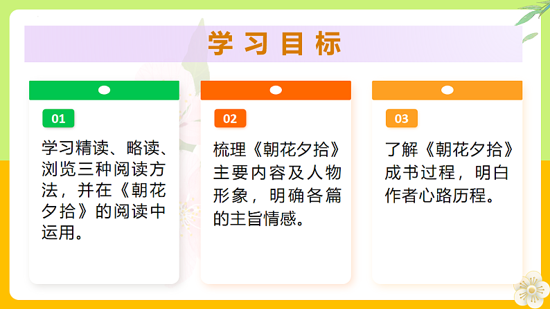 整本书阅读《朝花夕拾》精读、略读、浏览（教学课件） 七年级语文上册同步（ 人教部编版2024）第3页