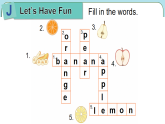 Unit 9 I like apples 第3課時 Part G, H, I & J（課件+素材）-2024-2025學年湘少版（三起）（2024）英語三年級上冊
