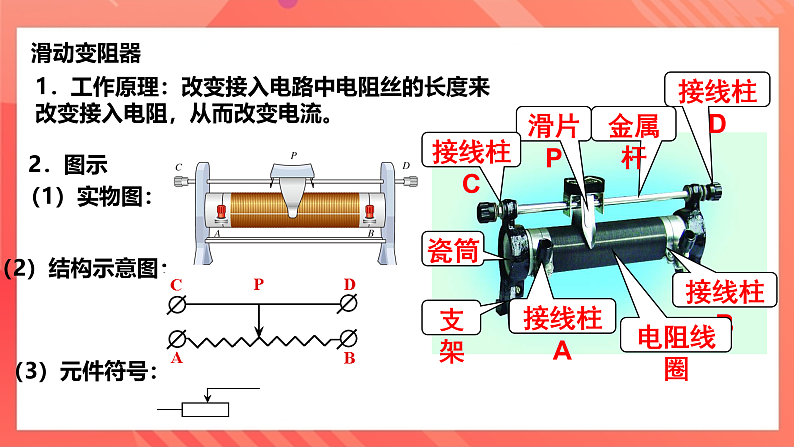 沪科版物理九年级全册 15.1《电阻和变阻器》（第二课时）课件第6页