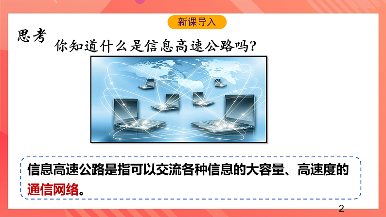 沪科版物理九年级全册 19.3《踏上信息高速公路》课件第2页