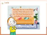 【2025春新課標(biāo)】外研版英語四年級下冊Module 3 Unit2 On Monday I'll go swimming 課件+單元整體教學(xué)設(shè)計
