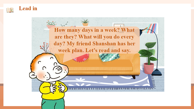 外研版四下 Module 3 Unit 2 On Monday I'll go swimming. 课件43张第2页