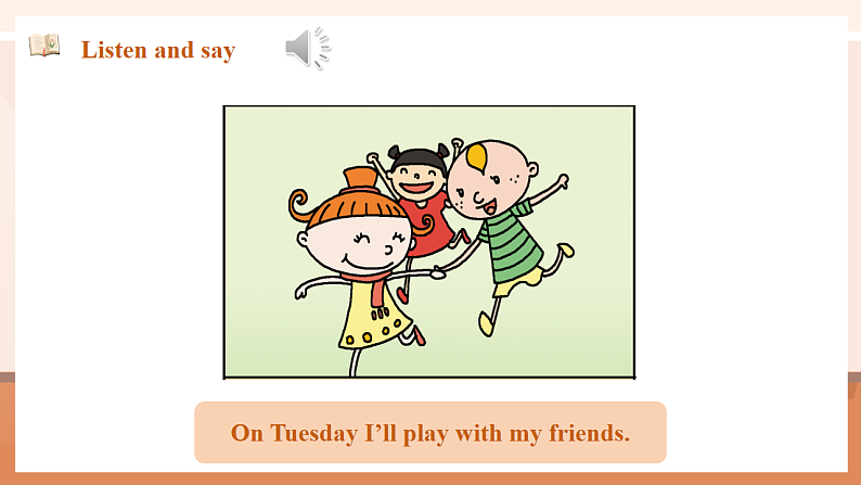 外研版四下 Module 3 Unit 2 On Monday I'll go swimming. 课件43张第7页