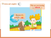 【2025春新課標(biāo)】外研版英語(yǔ)六年級(jí)下冊(cè)Module 8 Unit2 Why are you wearing a hat？課件+單元整體教學(xué)設(shè)計(jì)