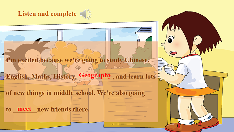 外研版六下 Module 10 Unit 1 We're going to different schools. 课件36张第5页