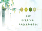 （部编版）中考历史一轮复习考点练习课件专题06 辽宋夏金元时期：民族关系发展和社会变化（含答案）