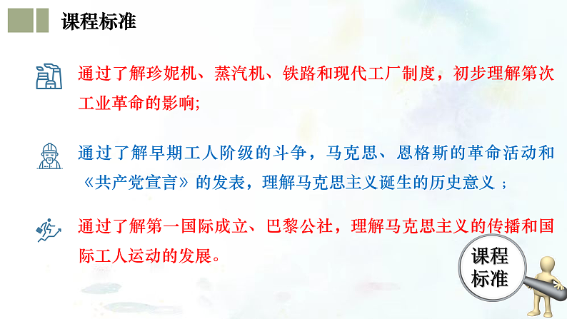 （部编版）中考历史一轮复习考点练习课件专题26 工业革命和国际共产主义运动的兴起（含答案）03