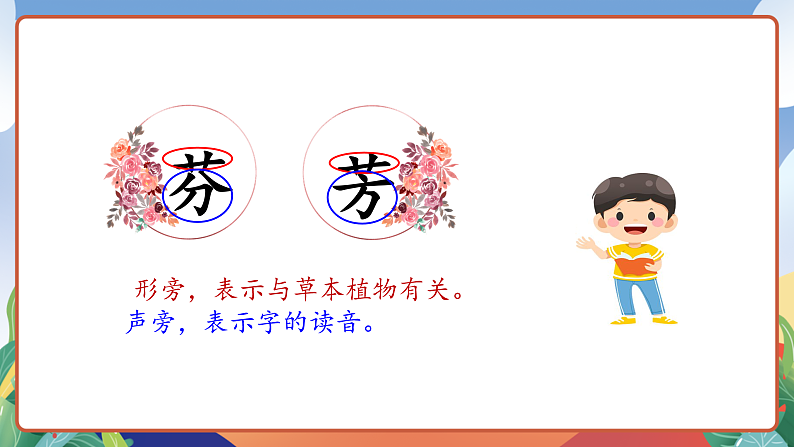 人教部编版语文三年级下册 第13课《花钟》第一课时 课件第8页