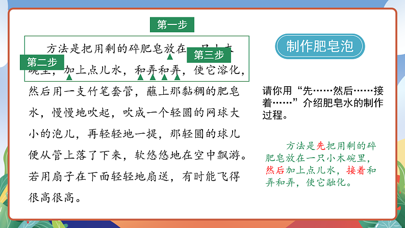 人教部编版语文三年级下册 第20课《肥皂泡》第二课时 课件第7页