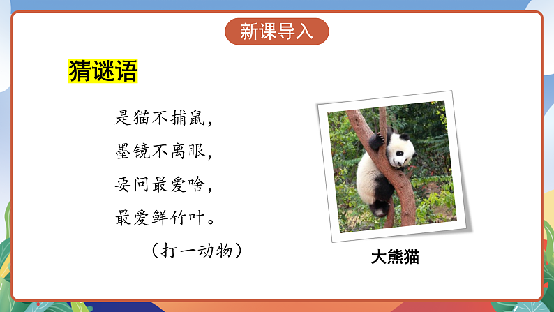 人教部编版语文三年级下册 习作七：国宝大熊猫 课件第3页