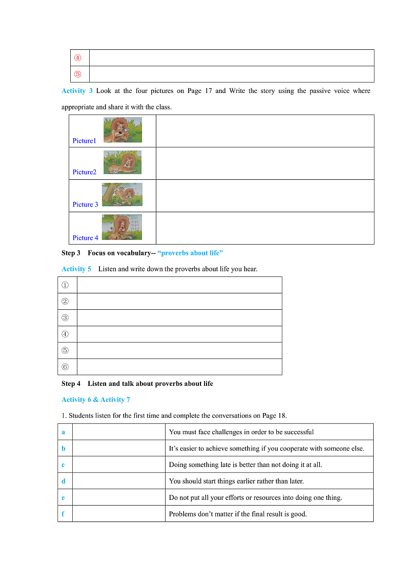 外研版高中英语选择性必修四Unit 2 Period 2《Using languages 》学案第3页