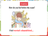仁爱科普版英语八下 Unit 5 Topic 1 《You look excited》读写课 课件+教案