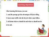 仁愛科普版英語(yǔ)八下 Unit 6 Topic 3 《Enjoy Cycling》Section C 課件+教案+音視頻