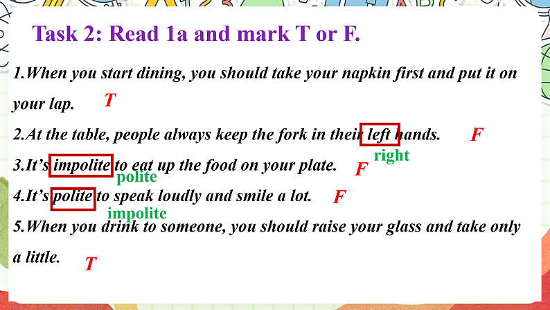仁爱科普版英语八下 Unit 7 Topic 2 《Food festival》 Section C 课件第8页