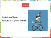 仁愛科普版英語八下 Unit 6 Topic 3 《Enjoy Cycling》Section B 課件+教案+音視頻