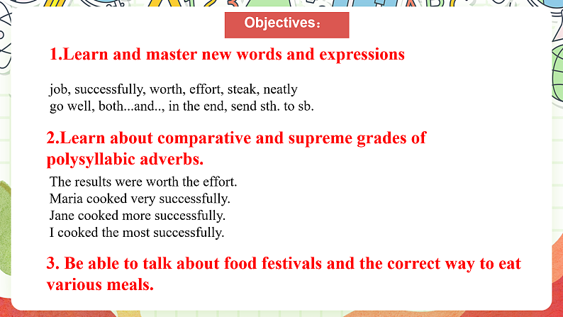 仁爱科普版英语八下 Unit 7 Topic 3 《Food festival》 Section C 课件第2页