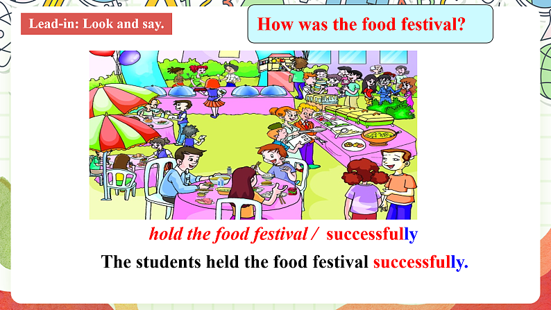仁爱科普版英语八下 Unit 7 Topic 3 《Food festival》 Section C 课件第3页