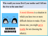 人教版（2019）高中英語(yǔ)必修第三冊(cè)Unit 2《 Morals and Virtues》Listening and Speaking 課件