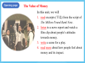 人教版（2019）高中英语必修第三册Unit 5《The Value of Money》Listening and Speaking 课件