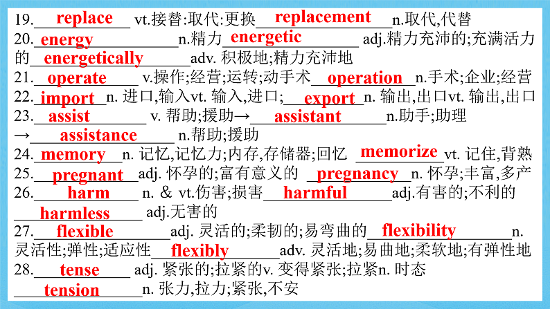 人教版（2019）高中英语必修第三册Unit 2《Morals and Virtues》单元复习课件第4页