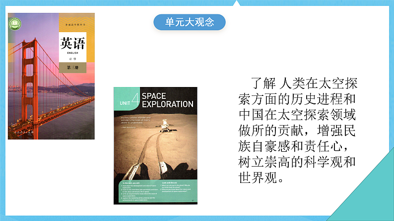 人教版（2019）高中英语必修第三册Unit 4《Space Exploration》单元解读课件第8页