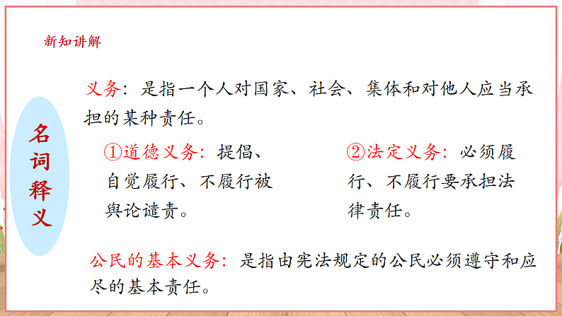【新课标】八年级道德与法治 下册 4.1 公民基本义务 课件第5页